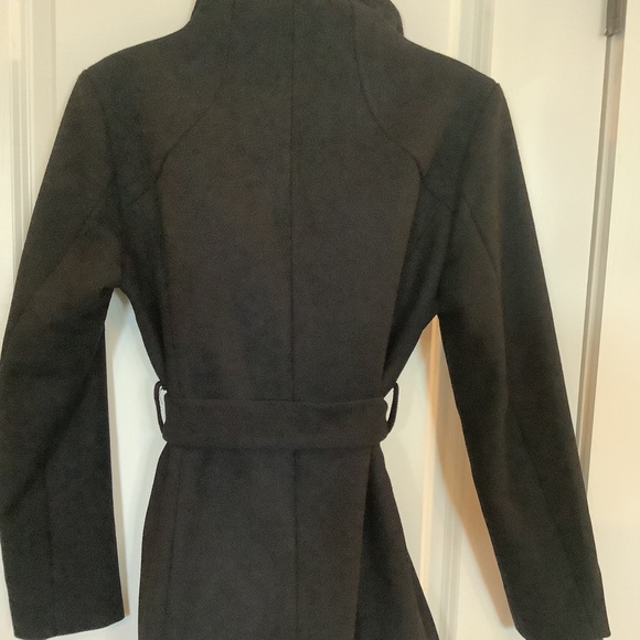 M.A.A.C London Minimalist Wool Coat Size Small - Picture 7 of 13